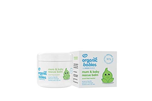 Green People Organic Babies Mum u0026amp; Baby Rescue Balm