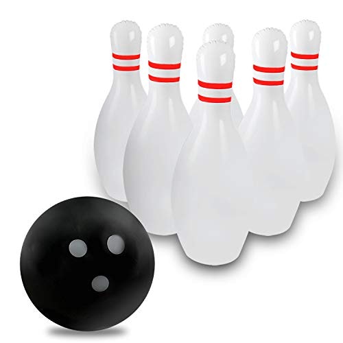 Novelty Place Giant Inflatable Bowling Set