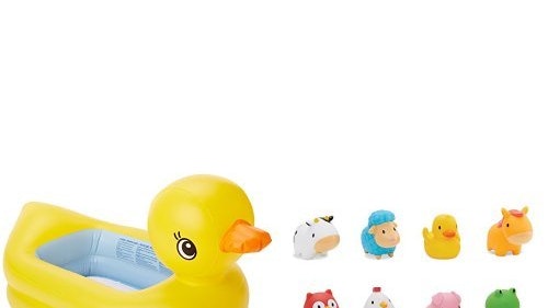Munchkin White Hot Inflatable Duck Tub
