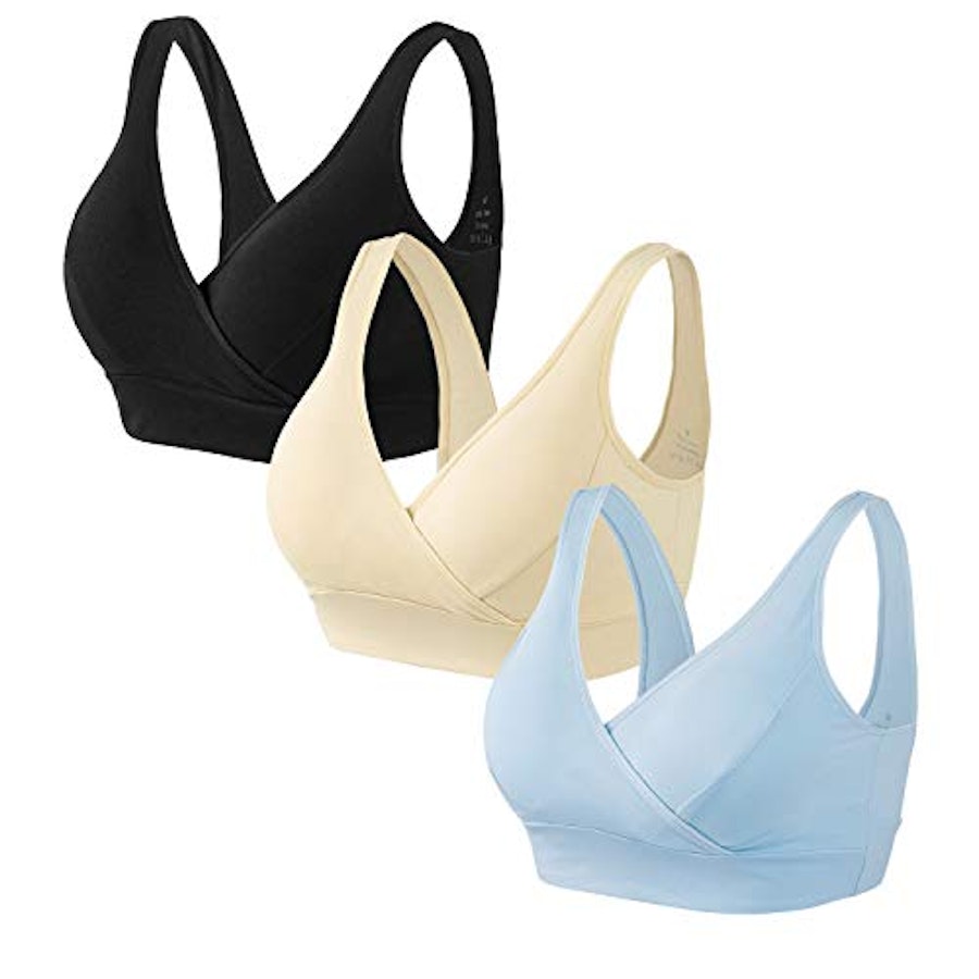 Cotone Reggiseno Allattamento (pacco da 3)