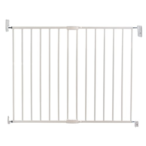Best wide stair gate: Lindam Push To Shut Extending Metal Safety Gate