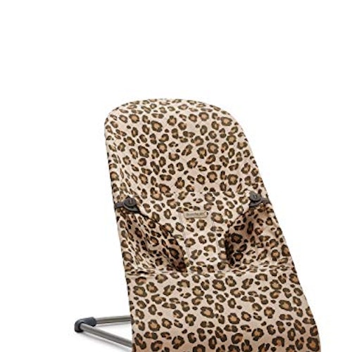 BabyBju00f6rn Bouncer Bliss in beige leopard print