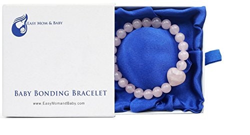 Rose Quartz Baby Bonding Bracelet