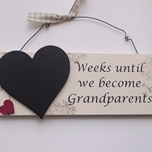 Grandparent Countdown Plaque