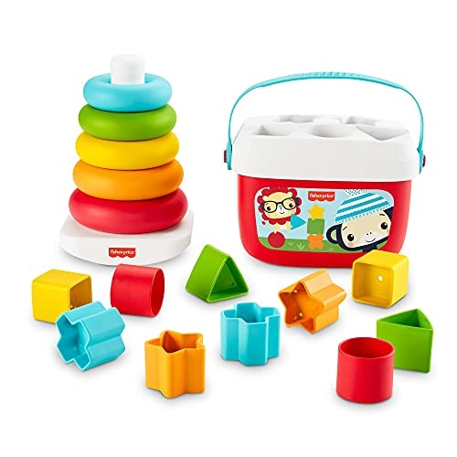 Fisher-Price Babyu0026#039;s First Blocks u0026amp; Rock-a-Stack