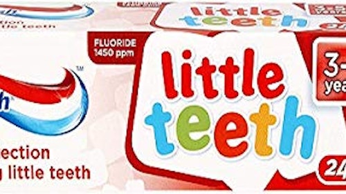 Aquafresh Toothpaste Little Teeth 3-5 Years 50ml (Pack of 6)