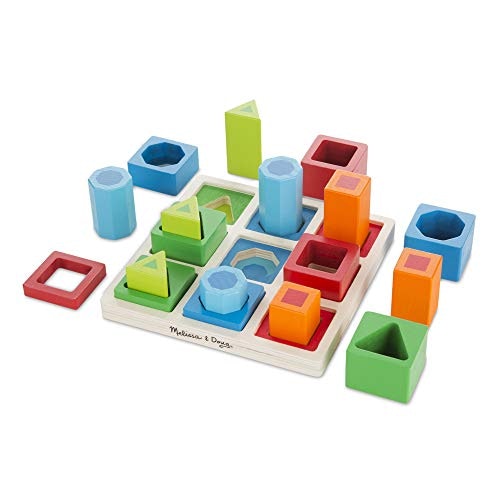 Melissa u0026amp; Doug Shape Sequence Wooden Sorting Set