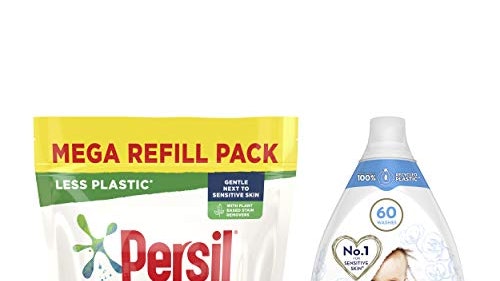 Persil and Comfort Sensitive Skin Laundry Bundle