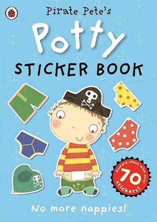 Pirate Peteu0026#039;s Potty sticker activity book