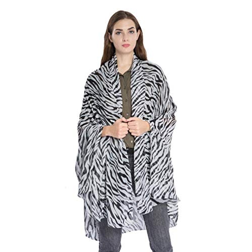 Large Animal Print Lightweight Scarf