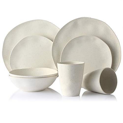 Morgiana 8-Pieces Bamboo Tableware Set