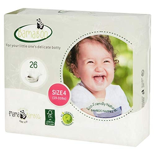 Mama Bamboo Bamaboo Eco-Friendly Natural Bamboo Nappies