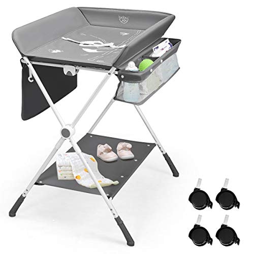 COSTWAY 4-in-1 Baby Changing Table