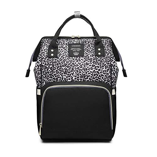 Leopard-print Changing Bag