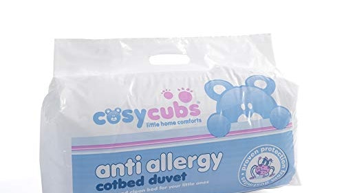 Extra Warm Cosy Cubs Anti Allergy Cot Bed Duvet