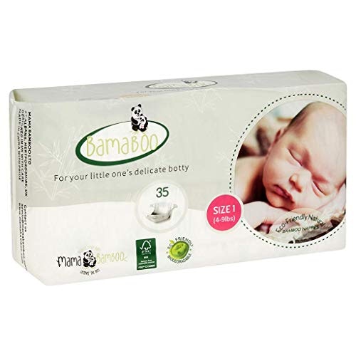 Mama Bamboo Eco-Friendly Natural Bamboo Nappies