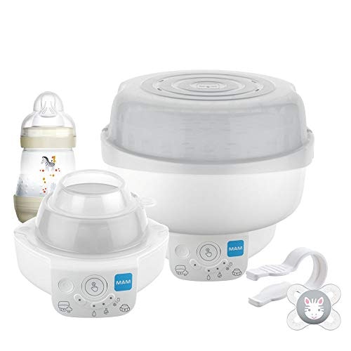 MAM Electric Baby Bottle Steriliser u0026amp; Express Bottle Warmer