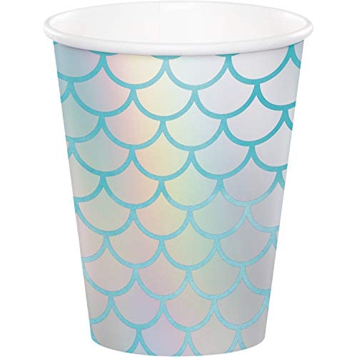 Mermaid paper cups