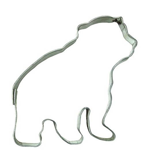 Polar Bear Stainless Steel Cookie Cutter
