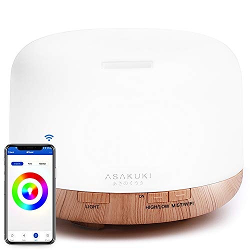 ASAKUKI Wi-Fi Smart Essential Oil Diffuser