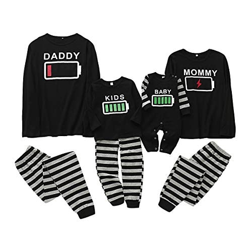 Battery Print Matching PJs
