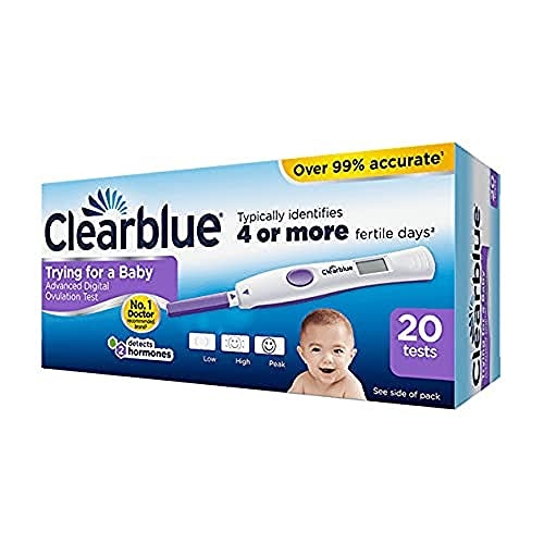 Clearblue Advanced Digital Ovulation Test Kit (OPK) 20 Tests