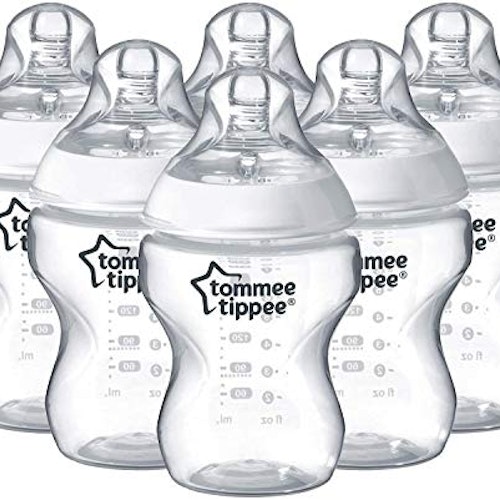 Tommee Tippee Closer to Nature Clear Baby Bottles
