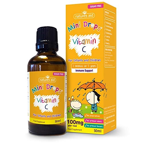 Natures Aid Vitamin C Mini Drops