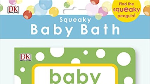 Squeaky Baby Bath Book Baby Animals - Baby Touch and Feel