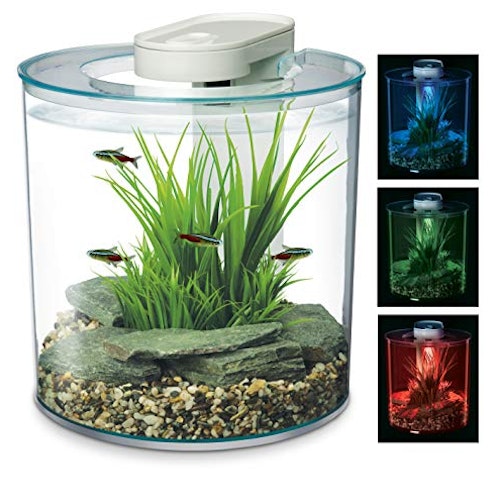 Marina 360 Aquarium with Remote Control LED Lighting