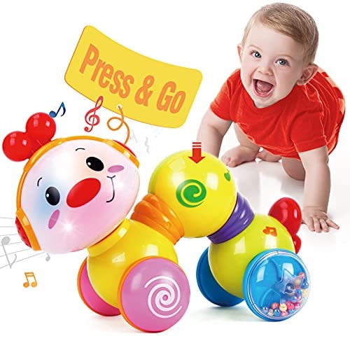 Go Inchworm Toy with Light up Face Caterpillar