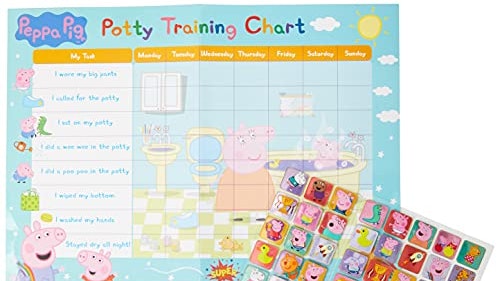 Peppa Pig Potty and Toilet Training Chart