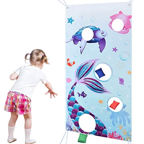 Mermaid Tail Toss Game