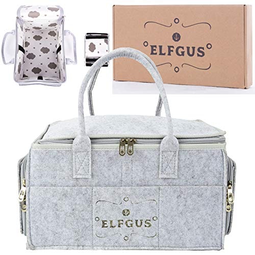 ELFGUS Portable Baby Diaper Caddy