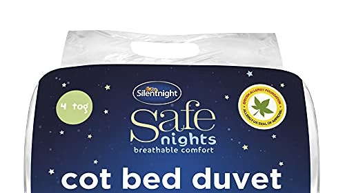 Silentnight Safe Nights Anti-Allergy Cot Bed Nursery Duvet