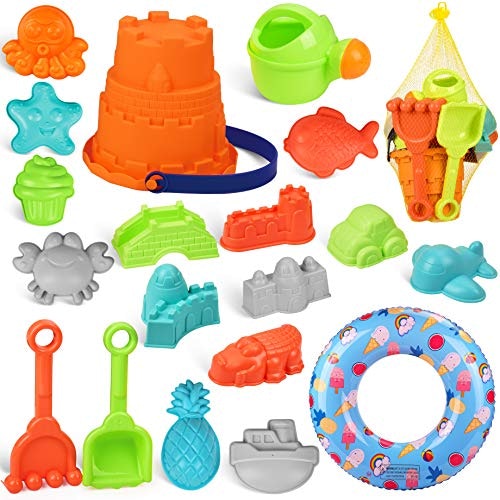 balnore Kids Sand Toys 21 Piece set