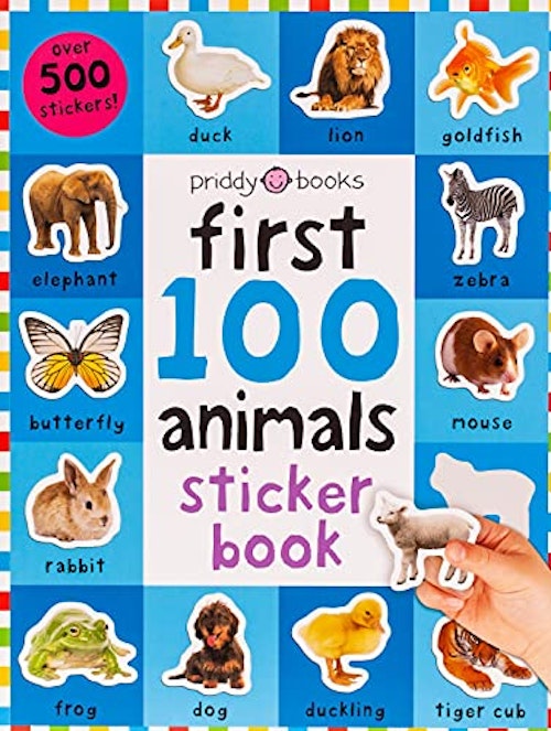 First 100 Animals Sticker Book