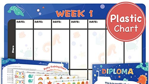 Under the Sea Potty Training Chart Kit