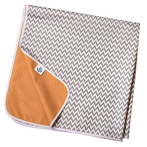 TotsAhoy! Non Slip Splash Mat for Under Highchair Floor Protector