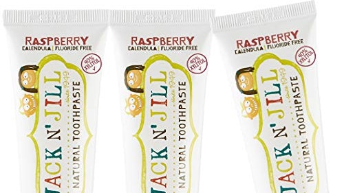 Jack Nu0026#039; Jill 50 g Strawberry Natural Calendula Toothpaste
