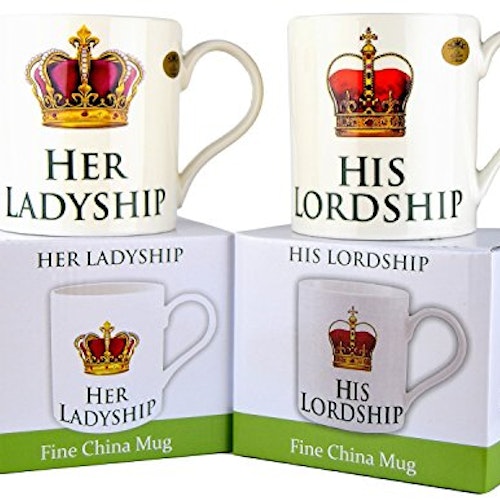His u0026amp; Hers Fine China Mug Set