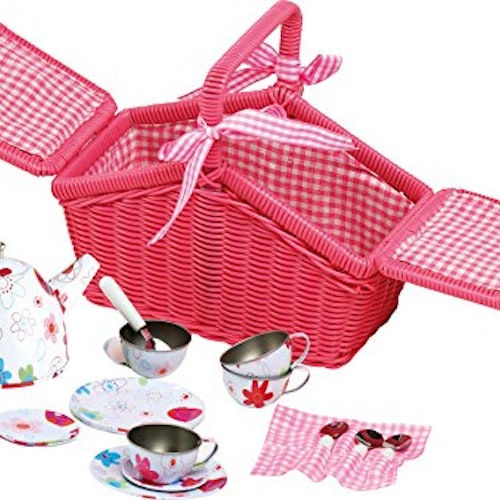 Picnic Basket Play Set with 18 pieces by Legler