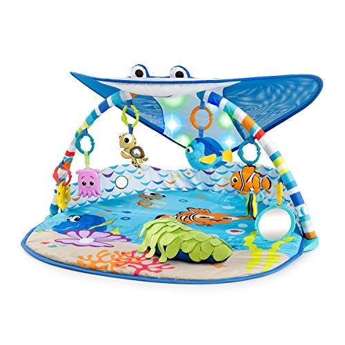 Disney Baby Mr. Ray Ocean Lights Activity Gym u0026amp; Play Mat