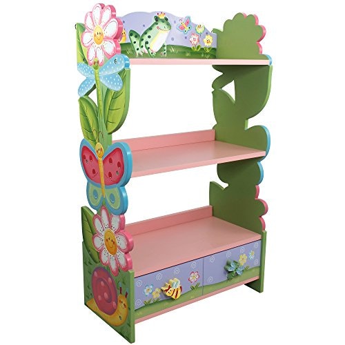 Fantasy Fields - Magic Garden themed Pink Book Case