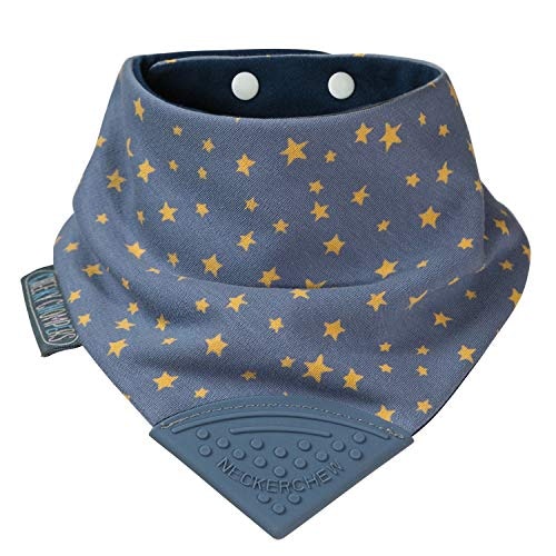 Cheeky Chompers Neckerchew, Bandana Teething Dribble Bib