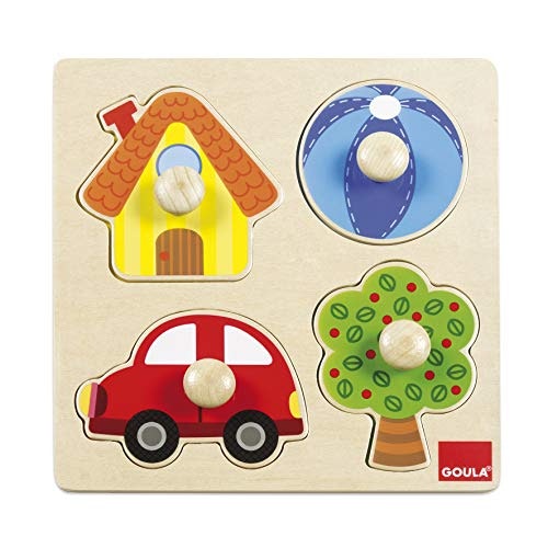 Jumbo Goula Wooden Colour Puzzle