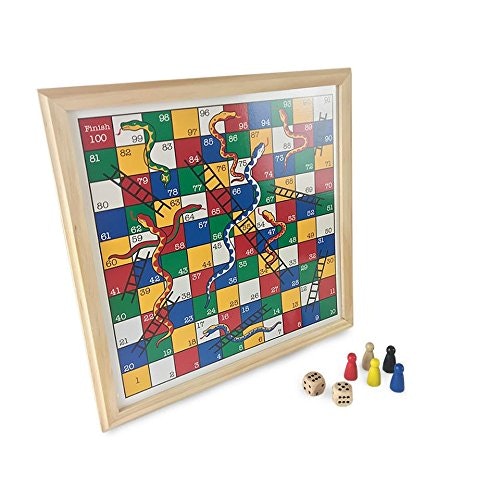 Wooden Snakes and Ladders