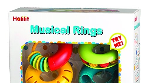 The best baby toy for music under u00a320: Halilit Musical Rings