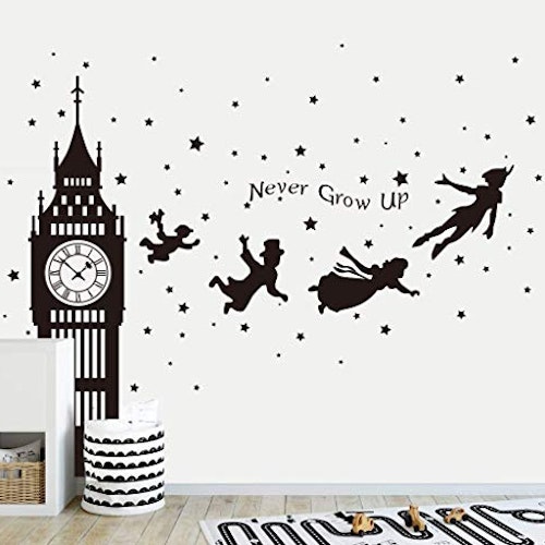 Peter Pan nursery wall art sticker