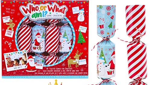 Toyland Pack Of 6 - Who Or What Am I Christmas Crackers
